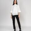 Layered cotton shirt